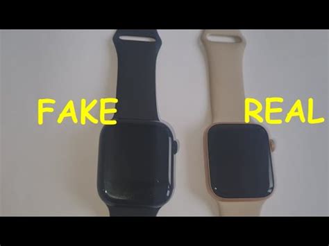 apple watch series 7 real vs fake|is apple watch a fake.